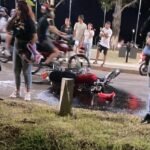 Accidente de Tránsito en Costanera Norte: Dos Motociclistas Hospitalizados tras Colisión