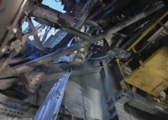 Un dron ruso colisiona y explota en la planta nuclear de Chernóbil