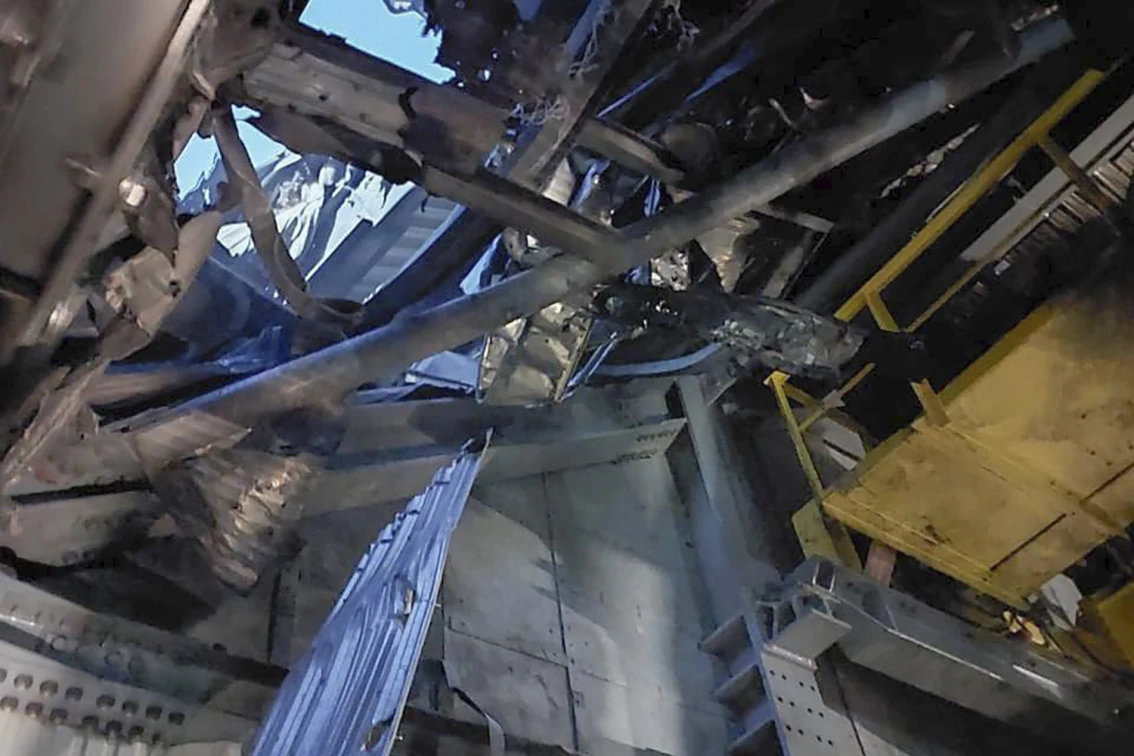 Un dron ruso colisiona y explota en la planta nuclear de Chernóbil