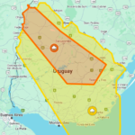 INUMET emitió alertas