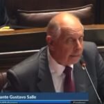 Gustavo Salle / Irrupción en el Parlamento con un discurso crítico y anti-sistema