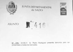 Cuando la Política cierra los ojos / La Junta de Salto ignoró material sobre irregularidades