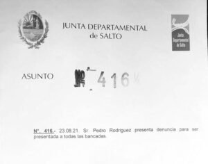 Cuando la Política cierra los ojos / La Junta de Salto ignoró material sobre irregularidades