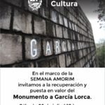 Semana Amorim: recuperación del Monumento a García Lorca en Costanera Sur