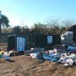 San Antonio: nuevos contenedores victimas del vandalismo.