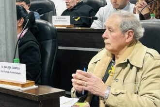 “Trabajar por la gente, no por la política: el mensaje de Walter Campos”