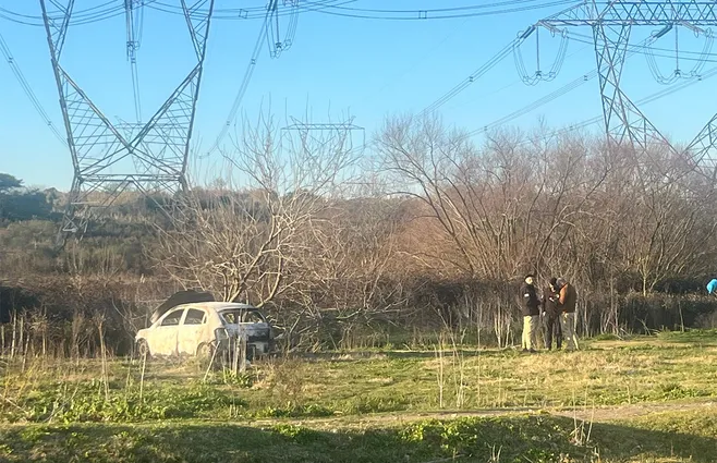 Confirman que los restos hallados en auto incendiado son del exjuez Luis Delfino