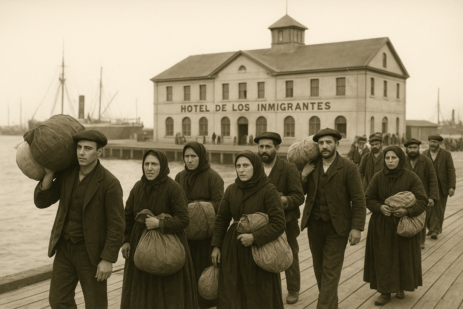 La llegada de los Vascos al Uruguay