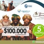 Finales del Campeonato Nacional de Pruebas de Rienda y llegada de los Reyes Magos en Termas del Daymán