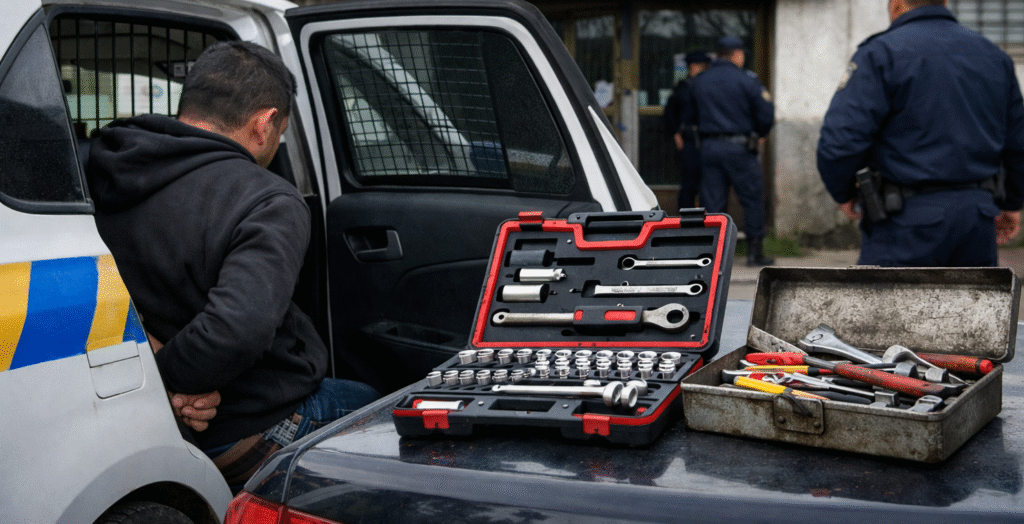 Hurto en vehículo terminó con un detenido y prisión preventiva en Salto