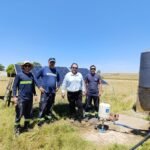 Se instaló la primera bomba solar de agua en Puntas de Cañas