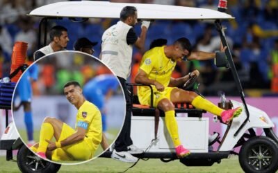 Cristiano Ronaldo sufre lesión muscular y es baja en Al-Nassr