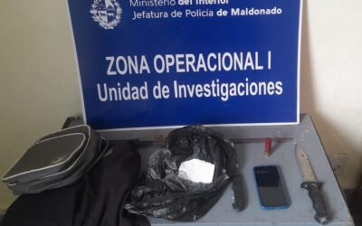 Condenado a seis años y medio de prisión por rapiña, atentado y suministro de drogas en Pan de Azúcar