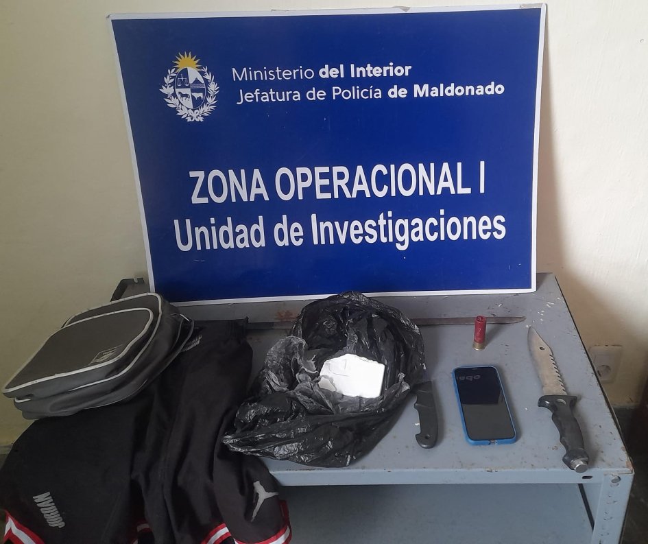 Condenado a seis años y medio de prisión por rapiña, atentado y suministro de drogas en Pan de Azúcar