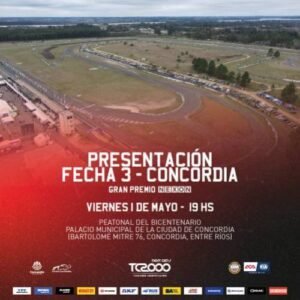 Concordia se prepara para recibir al TC2000: presentan el Gran Premio NEXON