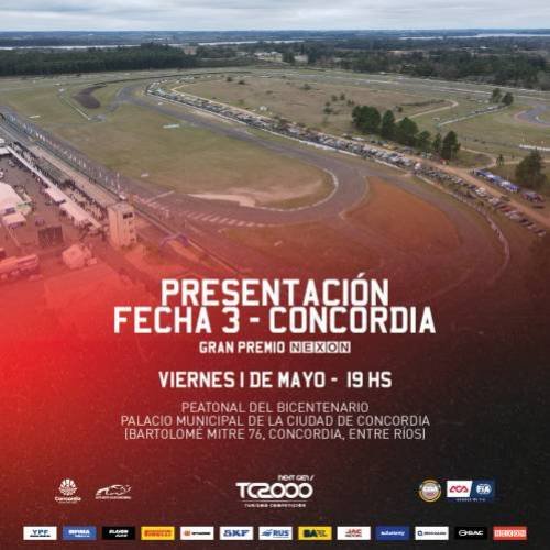 Concordia se prepara para recibir al TC2000: presentan el Gran Premio NEXON