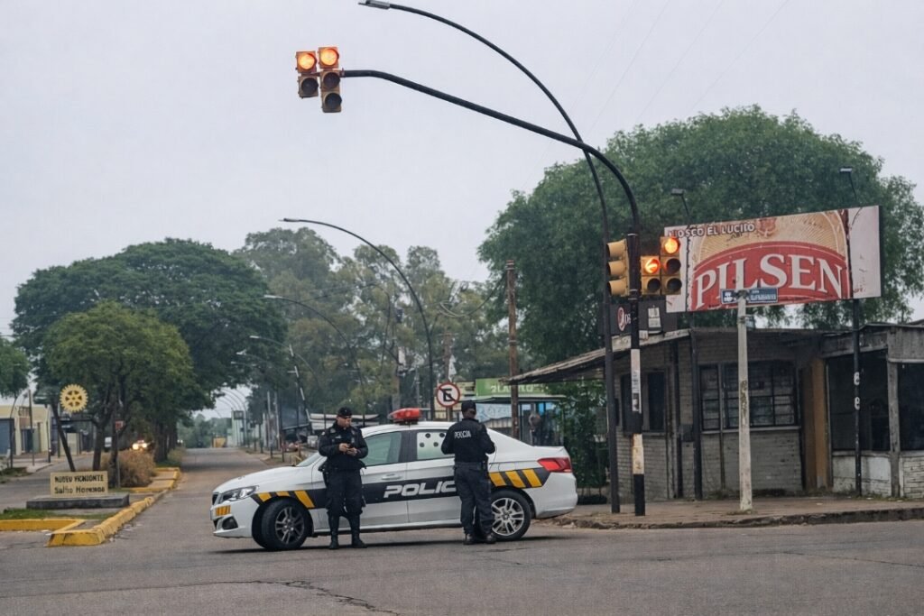 Choque entre dos motos dej&oacute; una mujer lesionada en avenida Barbieri